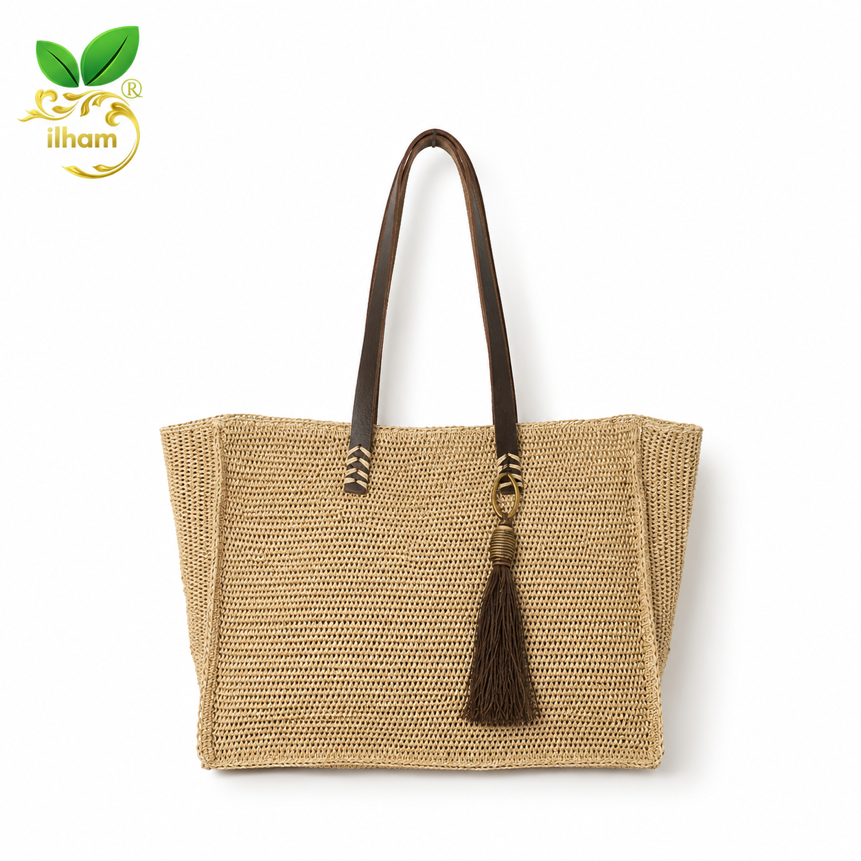 ilham Artisan Jute Crochet Tote  The Heritage Weaver